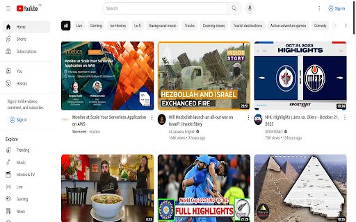 YouTube Infinite Play  from Chrome web store to be run with OffiDocs Chromium online