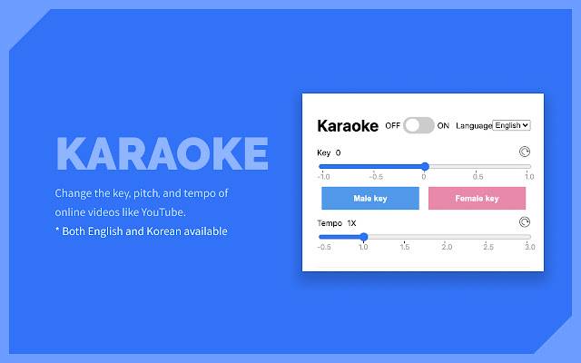 유튜브 노래방 기계 YouTube Karaoke Toolkit uit de Chrome-webwinkel, uit te voeren met OffiDocs Chromium online