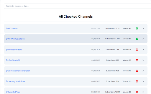 YouTube Monetization Checker  from Chrome web store to be run with OffiDocs Chromium online