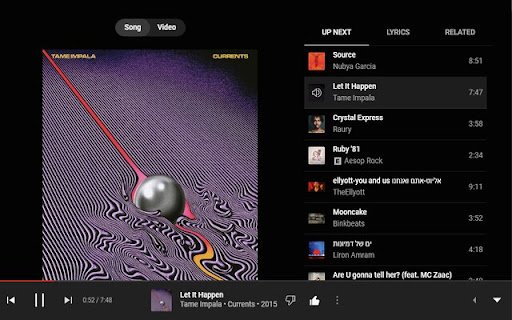 YouTube Music Dislike Button  from Chrome web store to be run with OffiDocs Chromium online