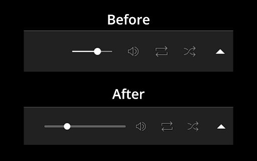 YouTube Music Volume Control  from Chrome web store to be run with OffiDocs Chromium online