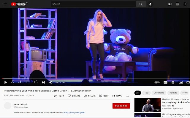 YouTubenext/previous few seconds  from Chrome web store to be run with OffiDocs Chromium online