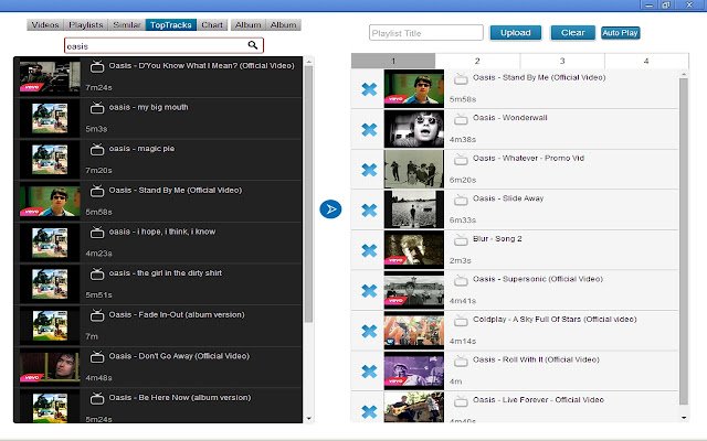 YouTube™ Playlist Maker  from Chrome web store to be run with OffiDocs Chromium online
