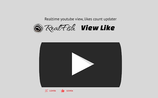 Youtube Real Fish View Like  from Chrome web store to be run with OffiDocs Chromium online