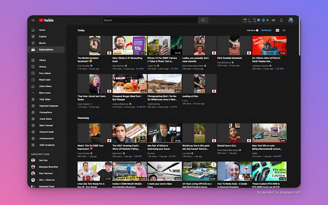 YouTube Shorts Toggle aus dem Chrome-Webshop zur Ausführung mit OffiDocs Chromium online