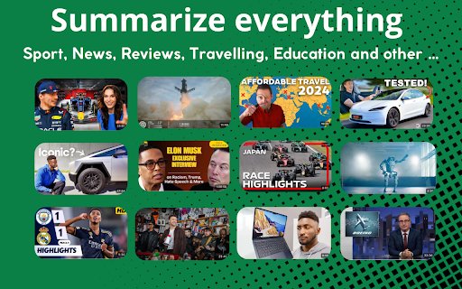 Youtube summary AI: YouTimeliner  from Chrome web store to be run with OffiDocs Chromium online