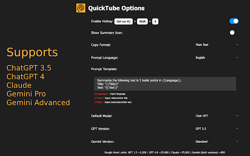 Youtube Summary With ChatGPT  from Chrome web store to be run with OffiDocs Chromium online