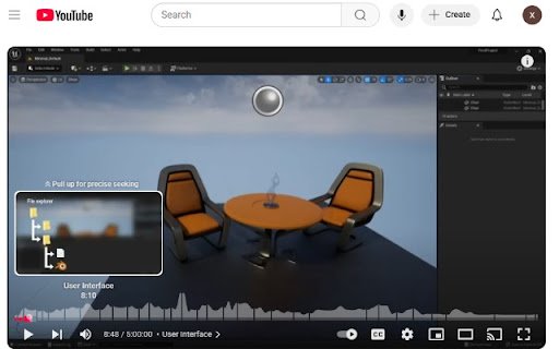 YouTube Super Scrubber  from Chrome web store to be run with OffiDocs Chromium online