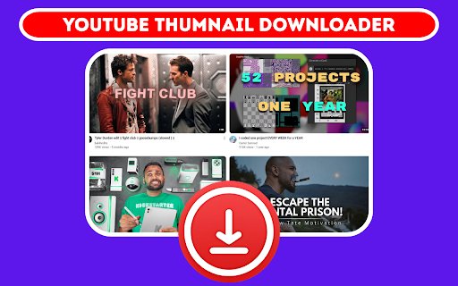 YouTube Thumbnail Downloader  from Chrome web store to be run with OffiDocs Chromium online