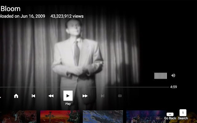 YouTube TV Volume control  from Chrome web store to be run with OffiDocs Chromium online