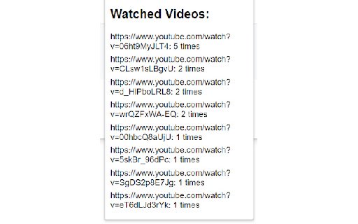 YouTube Video Counter  from Chrome web store to be run with OffiDocs Chromium online