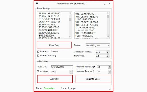 YouTube View Bot  from Chrome web store to be run with OffiDocs Chromium online