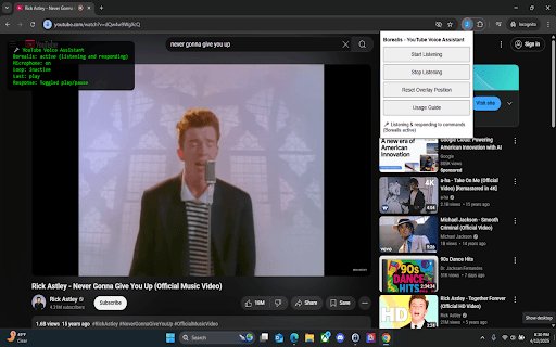YouTube Voice Assistant from Chrome web store to be run with OffiDocs Chromium online YouTube Voice Assistant from Chrome web store to be run with OffiDocs Chromium online
