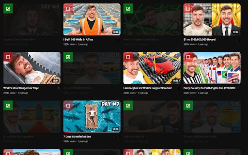 YouTube Watched Marker  from Chrome web store to be run with OffiDocs Chromium online