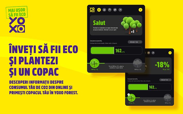 YOXO Eco mula sa Chrome web store na tatakbo sa OffiDocs Chromium online