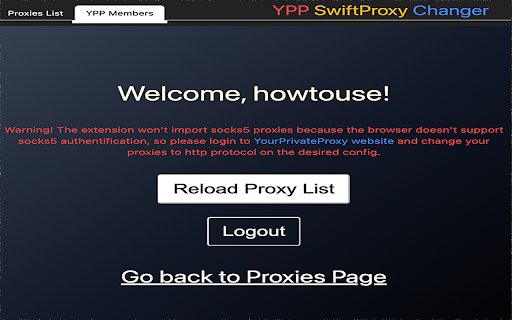 YPP SwiftProxy Changer  from Chrome web store to be run with OffiDocs Chromium online