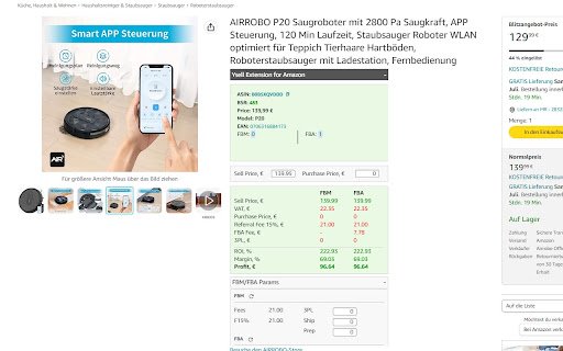 Ysell Extension For Amazon  from Chrome web store to be run with OffiDocs Chromium online
