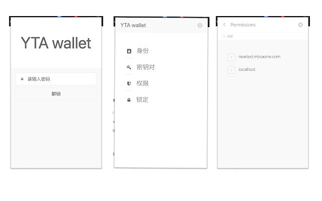 YTA wallet  from Chrome web store to be run with OffiDocs Chromium online