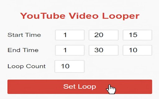 YTLoop  from Chrome web store to be run with OffiDocs Chromium online