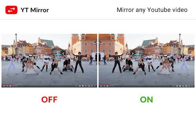 YT Mirror ຈາກຮ້ານເວັບ Chrome ທີ່ຈະດໍາເນີນການກັບ OffiDocs Chromium ອອນໄລນ໌