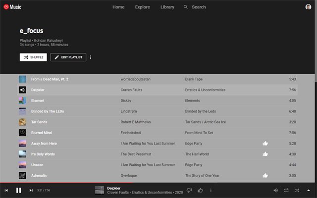 YTML YouTube Music Light Theme מחנות האינטרנט של Chrome להפעלה עם OffiDocs Chromium באינטרנט