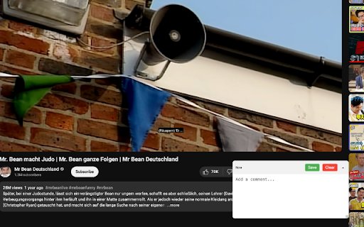 YT NotePad  from Chrome web store to be run with OffiDocs Chromium online