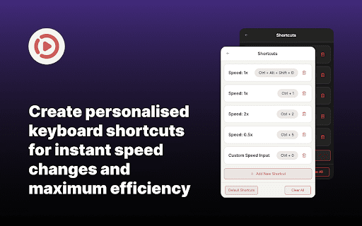 YT Speed Controller from Chrome web store to be run with OffiDocs Chromium online YT Speed Controller from Chrome web store to be run with OffiDocs Chromium online