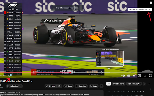 YTStamp – YouTube Timestamp Saver  Watchtime Tracker  from Chrome web store to be run with OffiDocs Chromium online