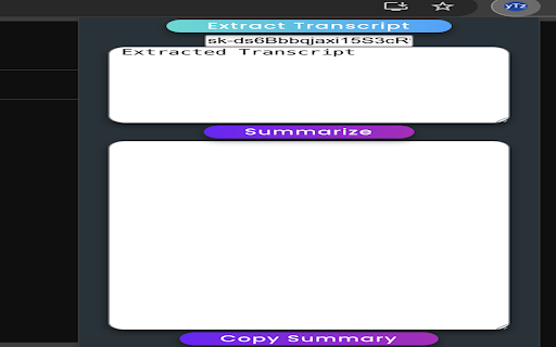 YT Summarize  from Chrome web store to be run with OffiDocs Chromium online