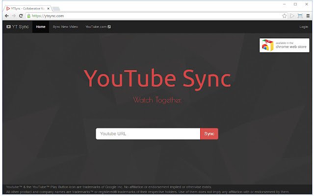 YTSync  from Chrome web store to be run with OffiDocs Chromium online