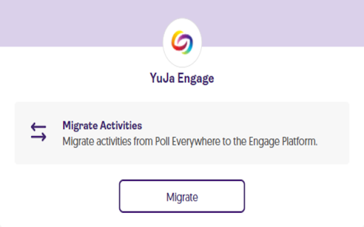 YuJa Engage for Activity Migration  from Chrome web store to be run with OffiDocs Chromium online