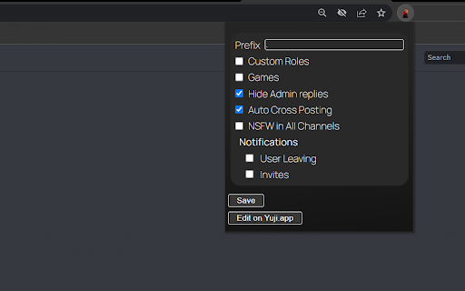 Yuji  from Chrome web store to be run with OffiDocs Chromium online