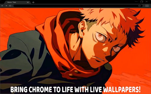Yuji Itadori Cursed Energy Anime Live Wallpaper  from Chrome web store to be run with OffiDocs Chromium online