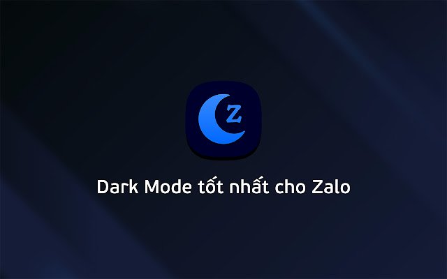 ZaDark – Zalo Dark Mode ze sklepu internetowego Chrome do uruchomienia z OffiDocs Chromium online