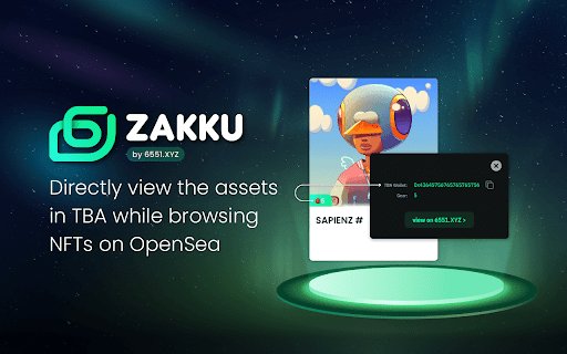 ZAKKU by 6551.XYZ  from Chrome web store to be run with OffiDocs Chromium online