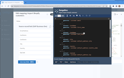 ZangaBox  from Chrome web store to be run with OffiDocs Chromium online