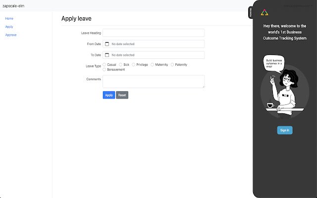 Zapscale  from Chrome web store to be run with OffiDocs Chromium online