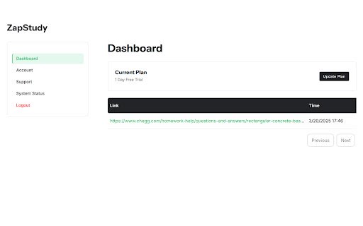ZapStudy Unlocker  from Chrome web store to be run with OffiDocs Chromium online