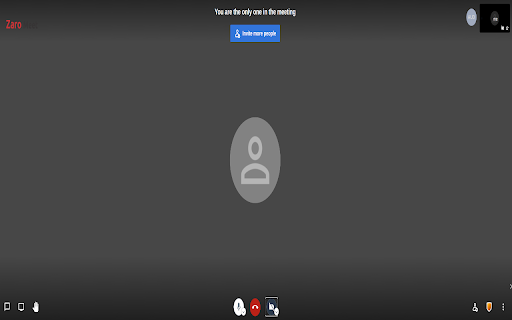 Zaro Meetings  from Chrome web store to be run with OffiDocs Chromium online