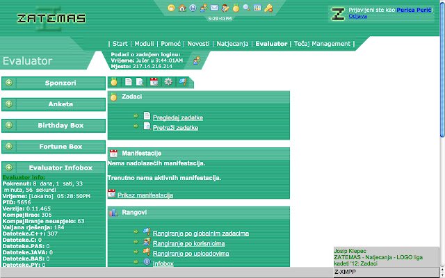 ZATEMAS din magazinul web Chrome va fi rulat cu OffiDocs Chromium online