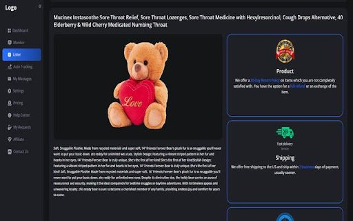 Zdntracker Manager  from Chrome web store to be run with OffiDocs Chromium online