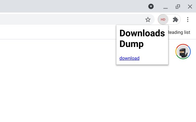 Z Registro dei download dal negozio Web di Chrome da eseguire con OffiDocs Chromium online
