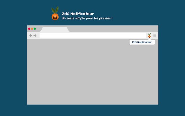 ZdS Notificateur uit de Chrome-webwinkel wordt uitgevoerd met OffiDocs Chromium online