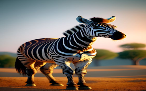 zebra wallpaper  from Chrome web store to be run with OffiDocs Chromium online