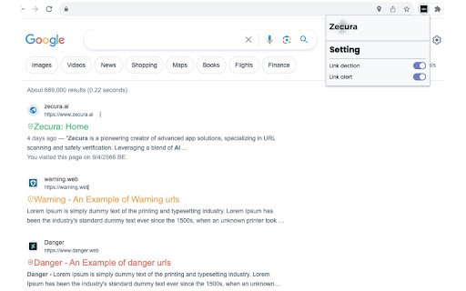 Zecura  from Chrome web store to be run with OffiDocs Chromium online