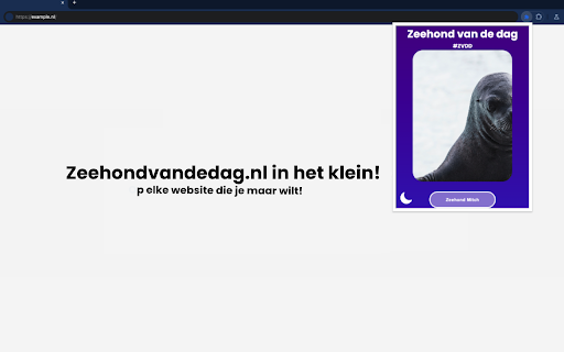 ZeehondVanDeDag  from Chrome web store to be run with OffiDocs Chromium online