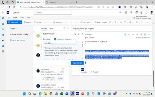 ZEISS VisioGen  from Chrome web store to be run with OffiDocs Chromium online