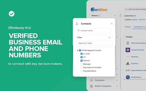 ZenBee  from Chrome web store to be run with OffiDocs Chromium online