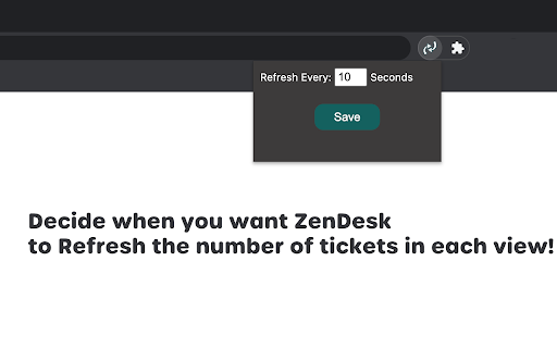 Zendesk Refresher from Chrome web store to be run with OffiDocs Chromium online Zendesk Refresher from Chrome web store to be run with OffiDocs Chromium online