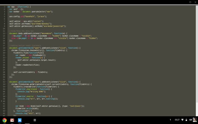 Zen Pad  from Chrome web store to be run with OffiDocs Chromium online
